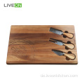 Cheese Cutting Cheese Board Set mit Besteck